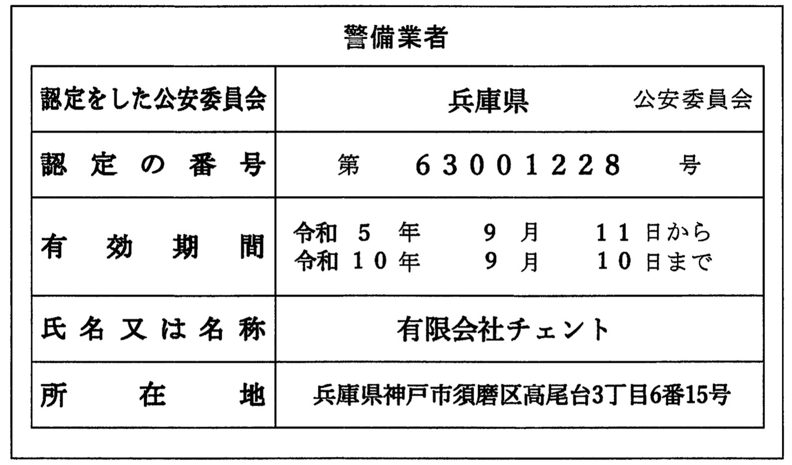 標識